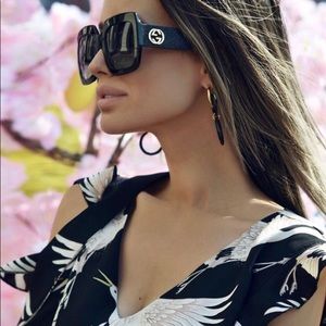 Oversized Gucci Sunglasses